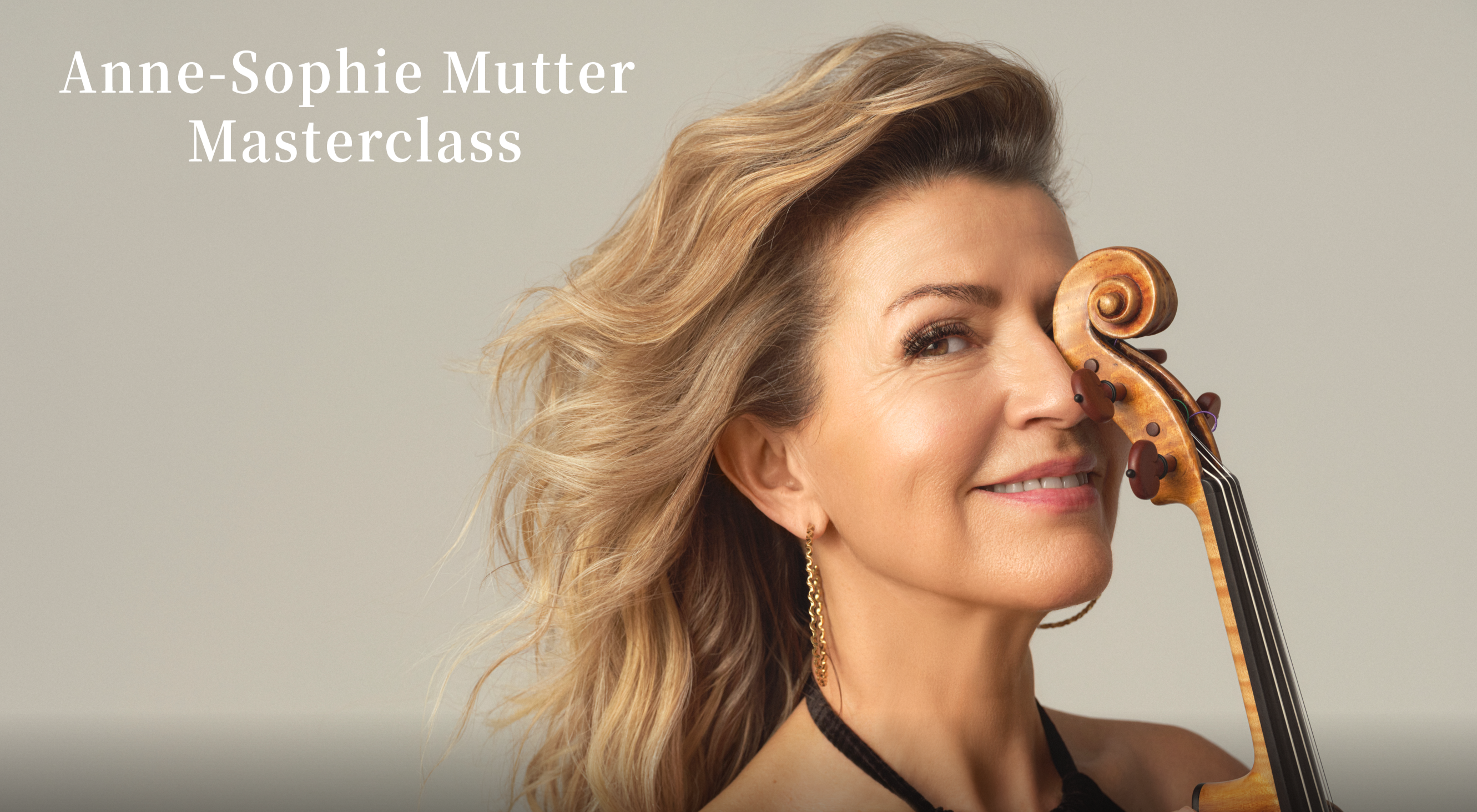 Anne-Sophie Mutter's Masterclass in Taiwan Concert Key Vision