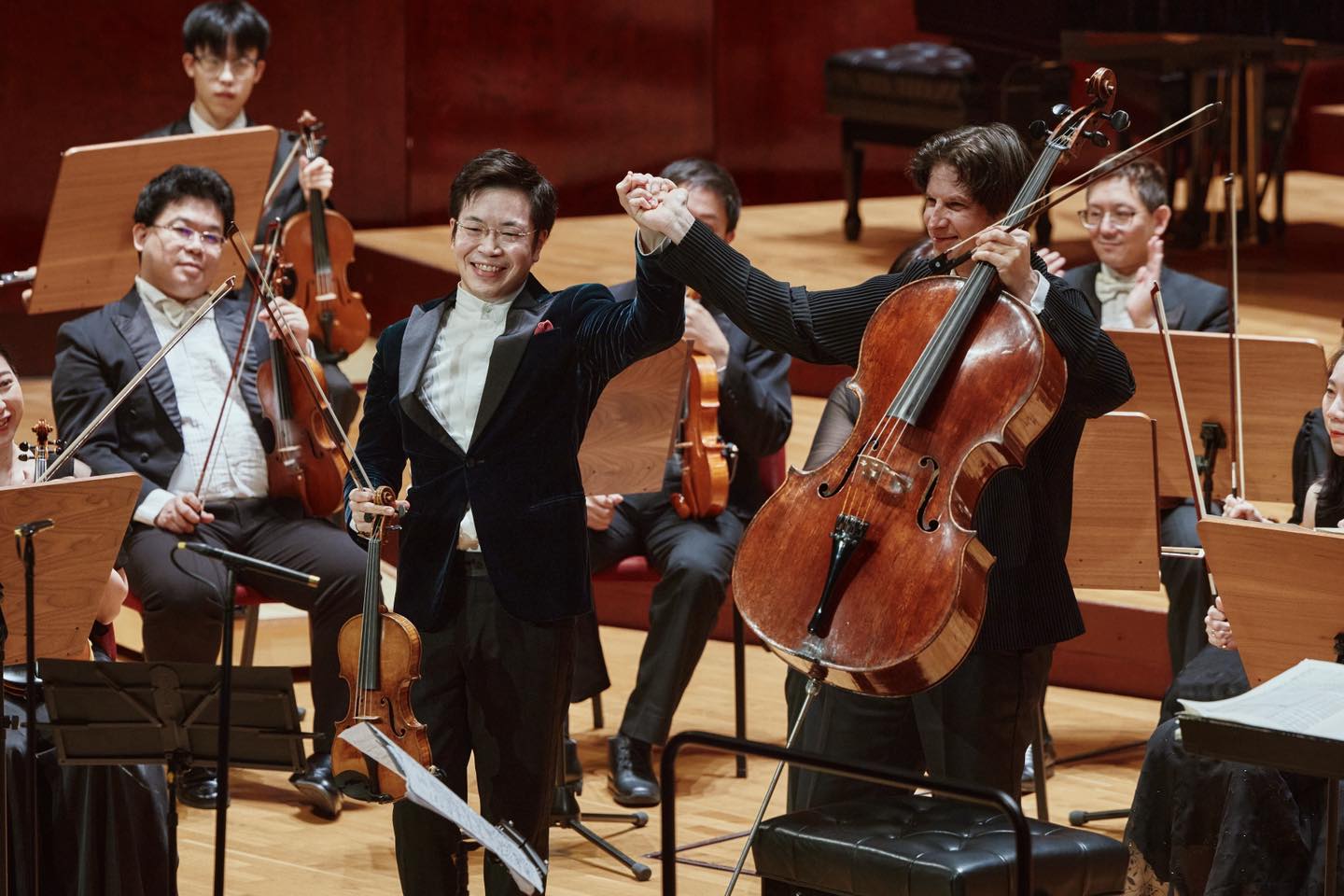 Jun Märkl, Paul Huang, Daniel Müller-Schott & NSO