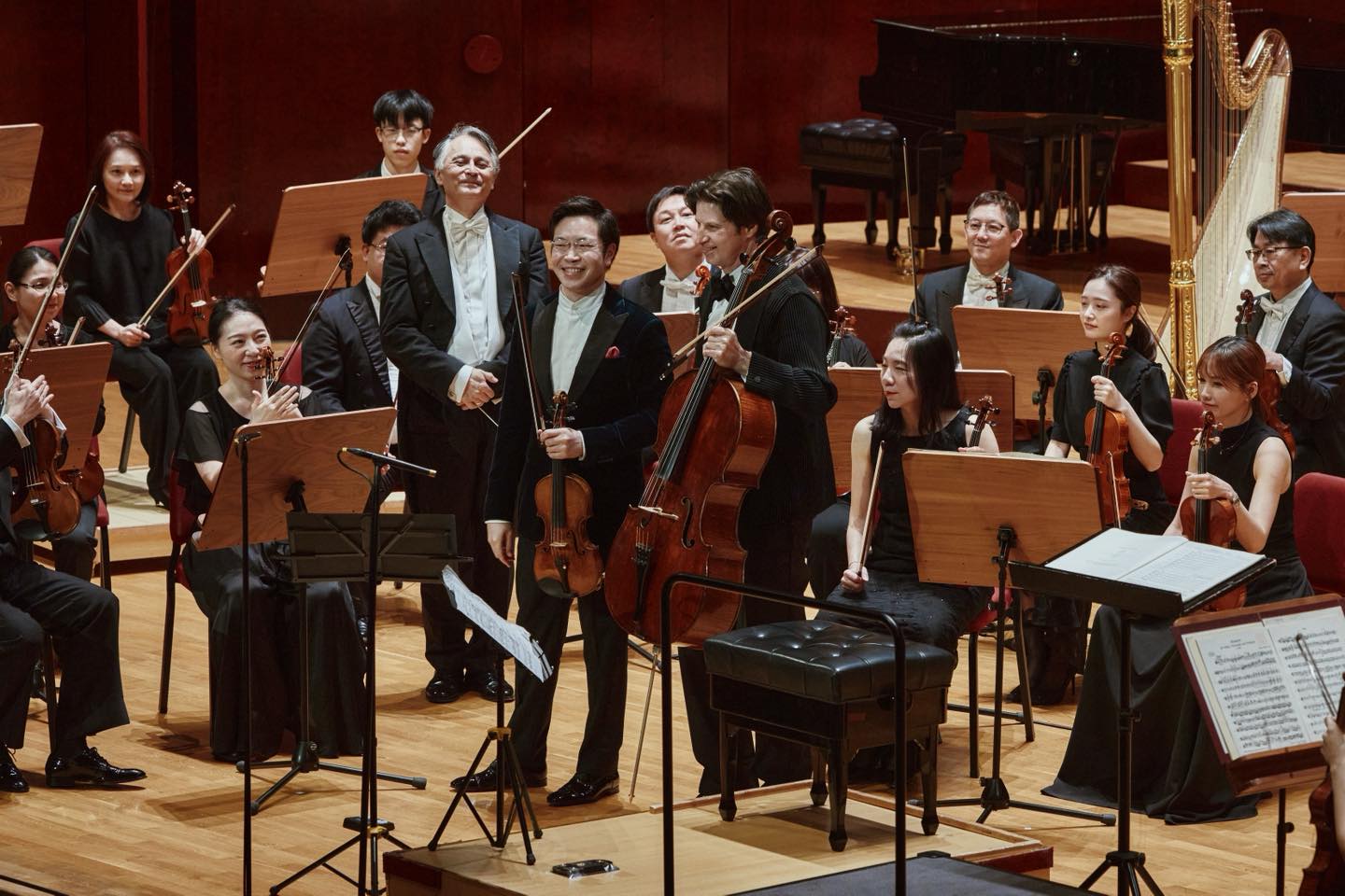Jun Märkl, Paul Huang, Daniel Müller-Schott & NSO