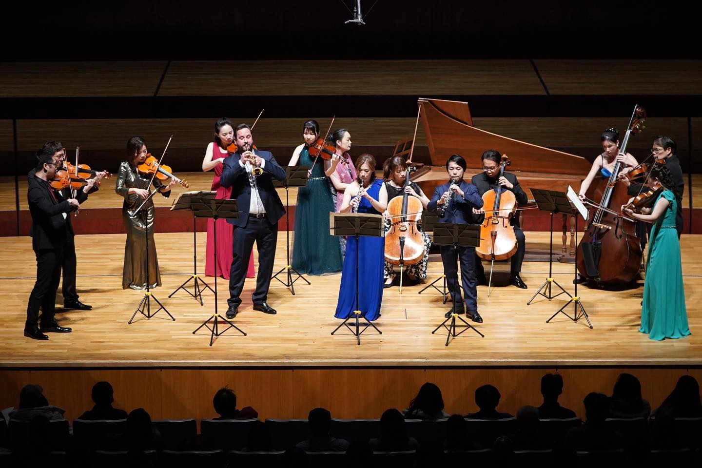 泰勒曼D大調協奏曲，寫給小號、兩支雙簧管及絃樂