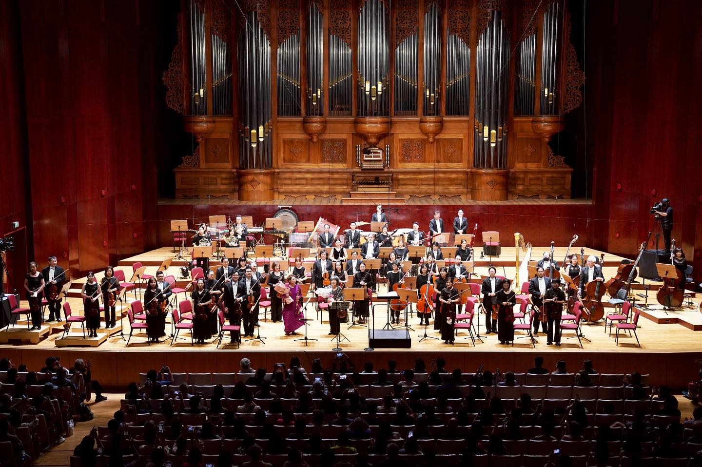 NSO & 指揮／準．馬寇爾、中提琴／今井信子、單簧管／朱玫玲