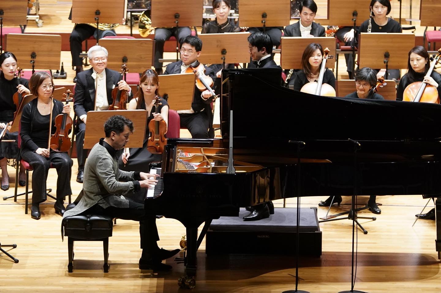 Yao-Yu Wu, conductor & Makoto Ozone, piano