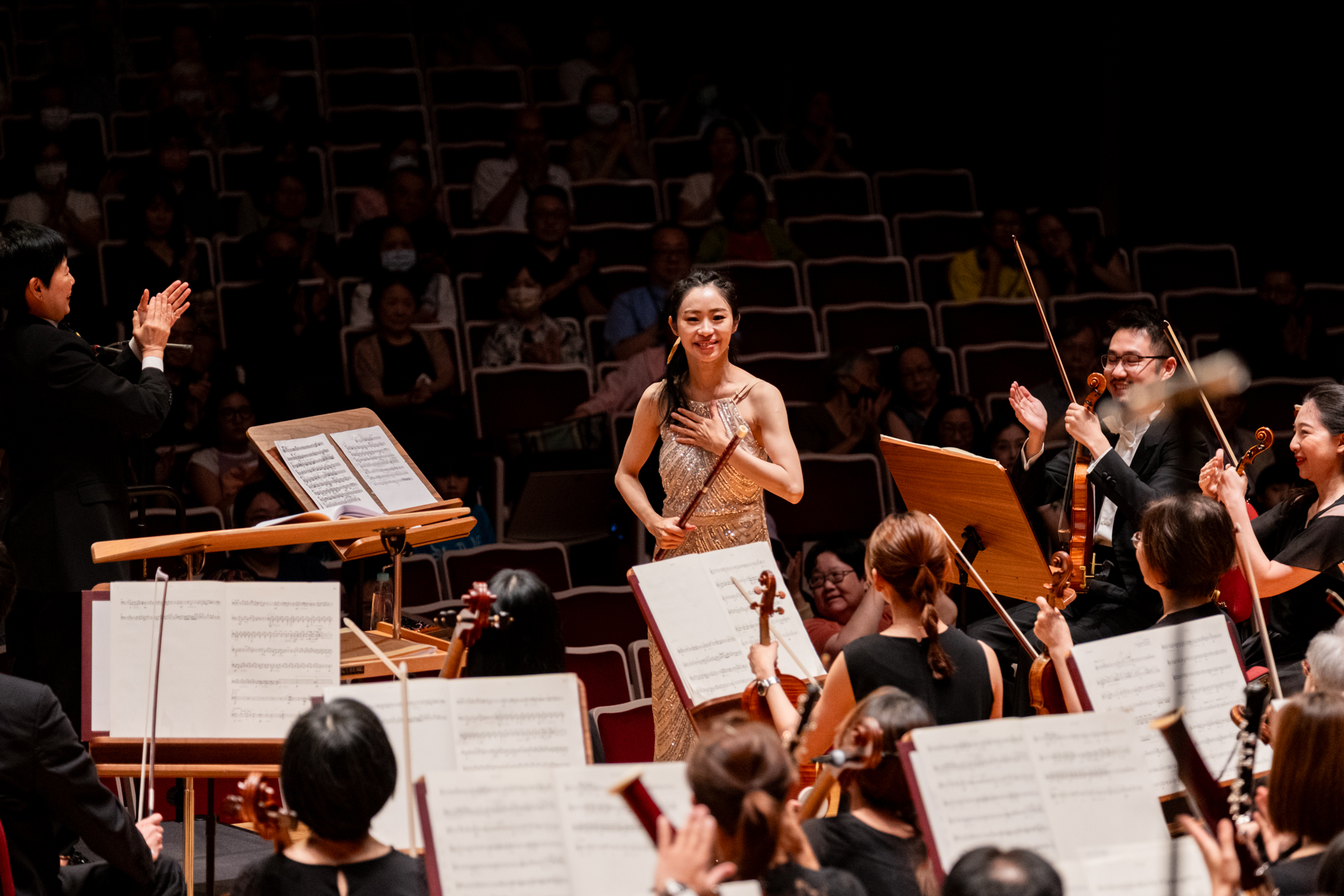 conductor / Amy Chang, bangdi / Yi-Chun Lai