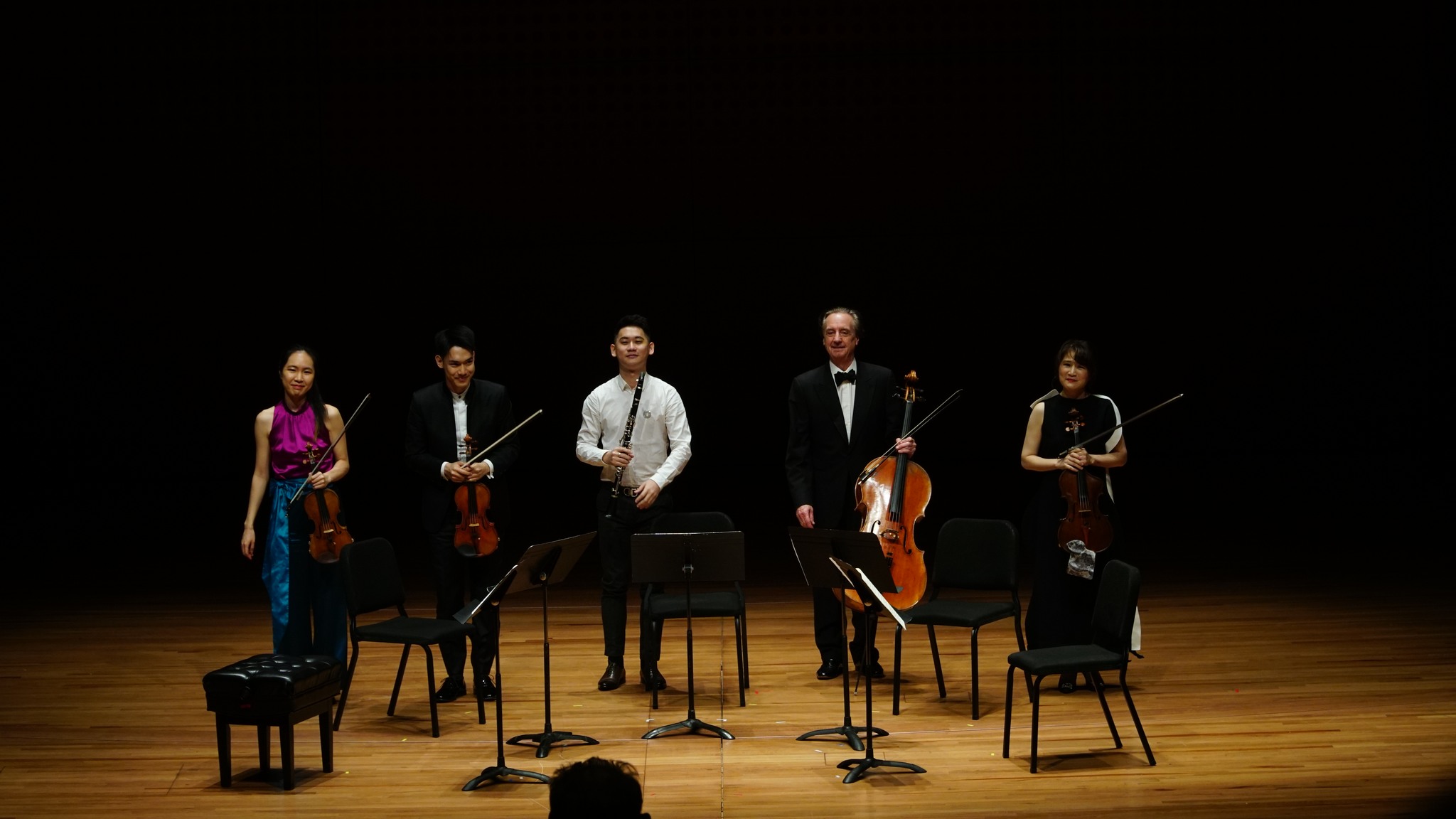 Members of the Taiwan Philharmonic & Chamber Music Society of Lincoln Center