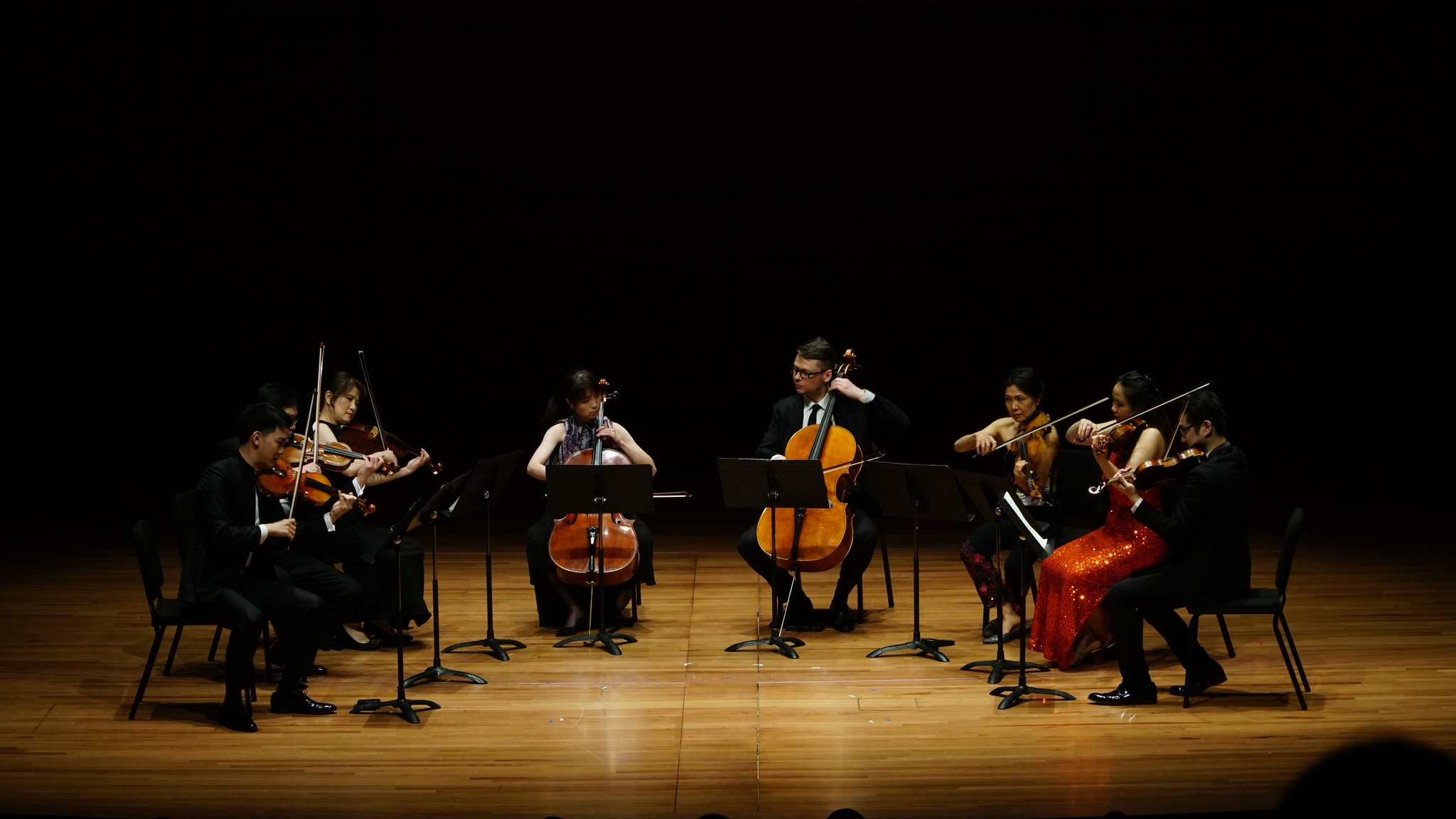 Members of the Taiwan Philharmonic & Chamber Music Society of Lincoln Center