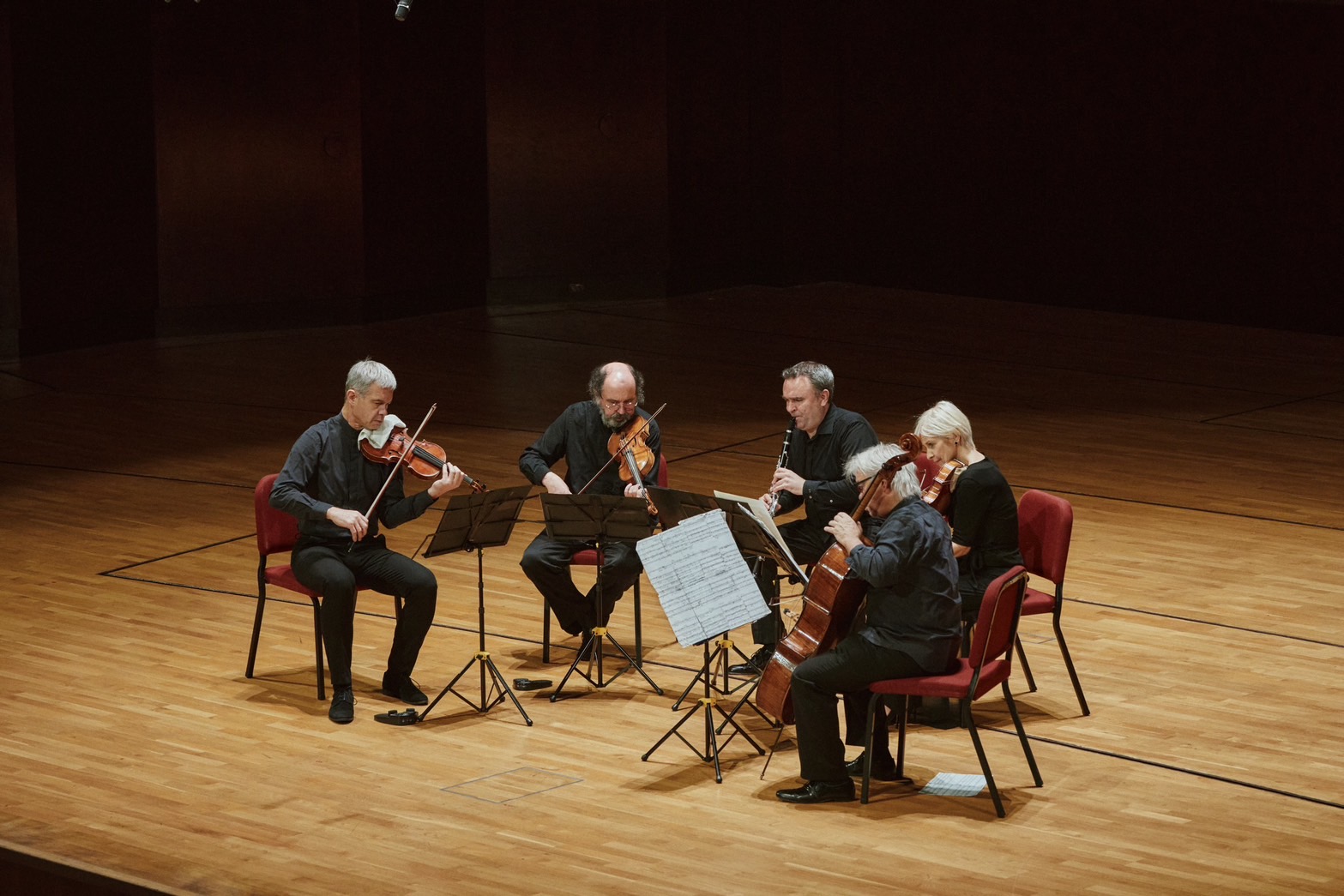 Jörg Widmann, clarinet、Hagen Quartet