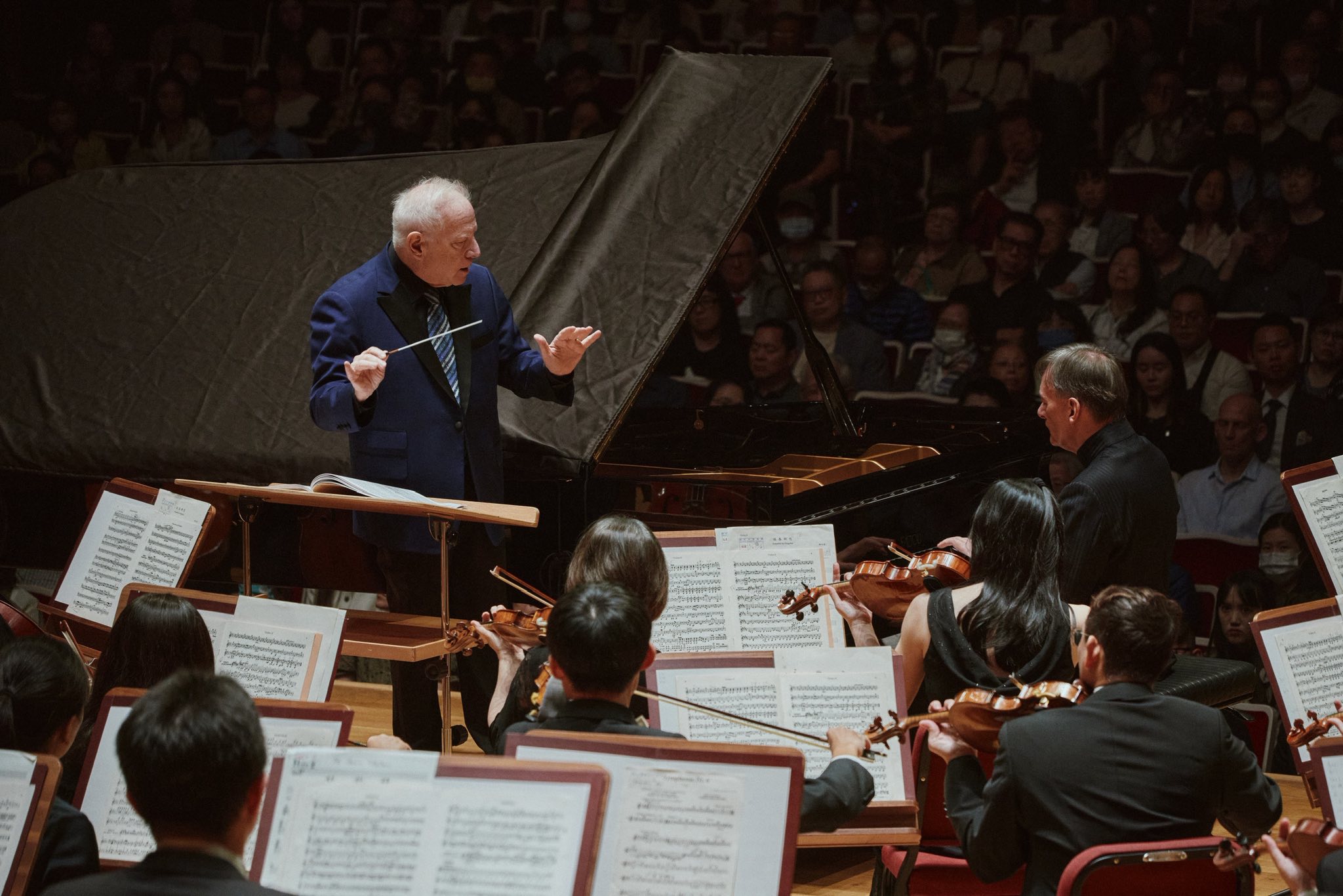 Leonard Slatkin, Stephen Hough & NSO Gallery Key Vision